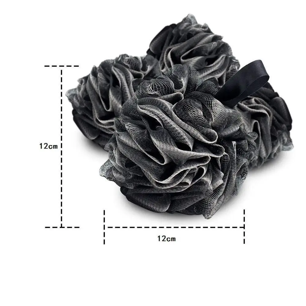 

Bamboo Charcoal Black And White Bath Ball, Large Black Ball, Flower Flower, Bath Bath Special Bath Bath For Bathroom Ball Z5G8