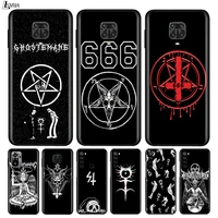 silicone cover pentagram 666 demonic for xiaomi redmi note 11 11t 11s 10 10s 9 9s 10t 9t 8t 8 7 6 5 pro phone case