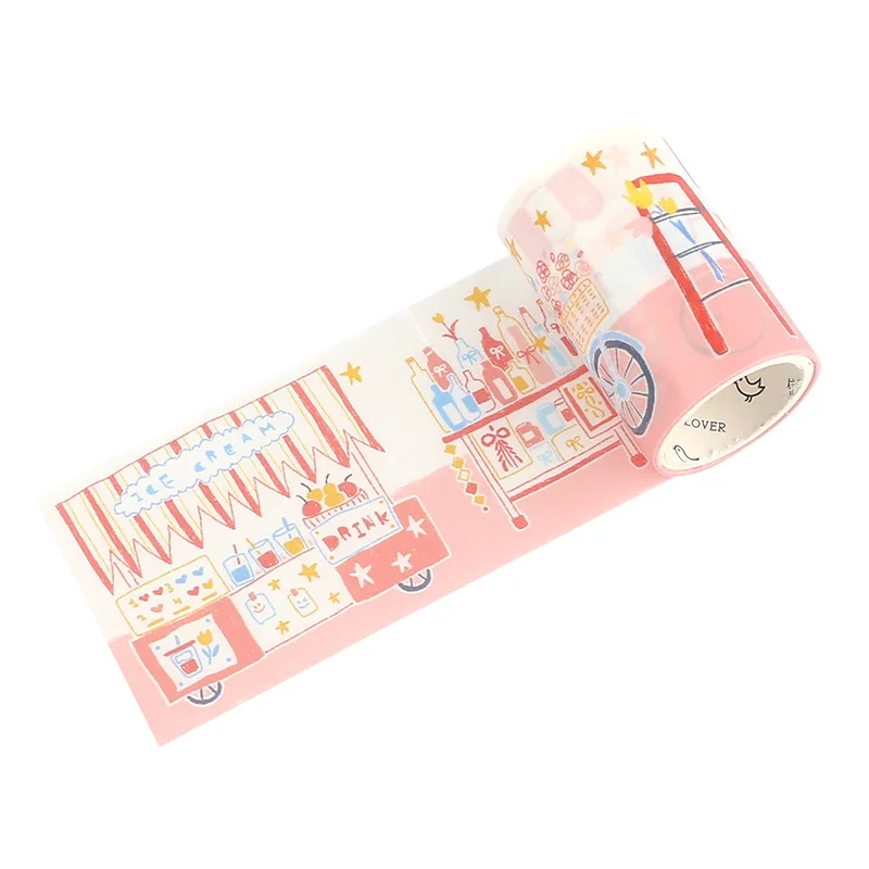 

10pcs/1lot Decorative Adhesive Tapes Girl Heart Collection Book Scrapbooking DIY Paper Japanese Stickers 3m