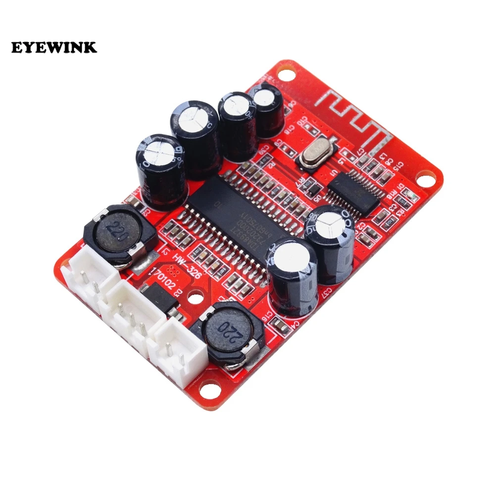 Плата цифрового усилителя мощности 2 x15w Bluetooth динамик с усилителем всасывания