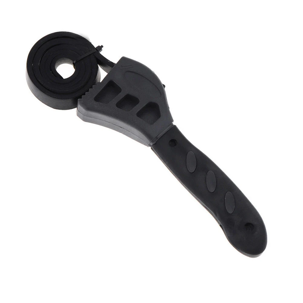 Многофункциональный регулируемый ключ с резиновым ремнем открывалка для