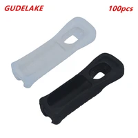 100pcs game controller soft silicone protective sleeve for nintend wii remote controller