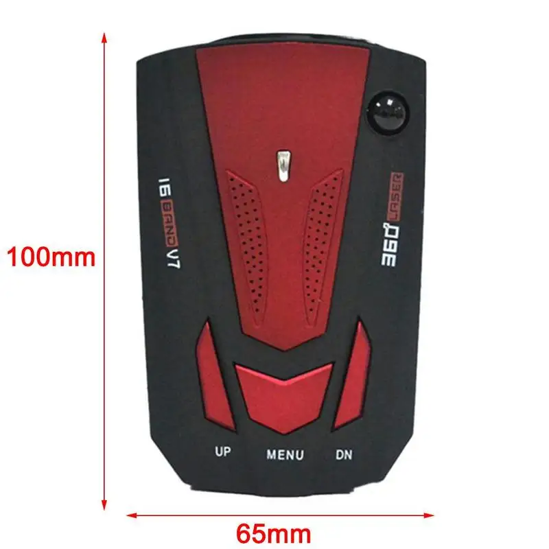 

New 360 Degree Warning LED Display Auto GPS Car Voice Mobile Alert Mobile Speedometer For Car Detector H3W0