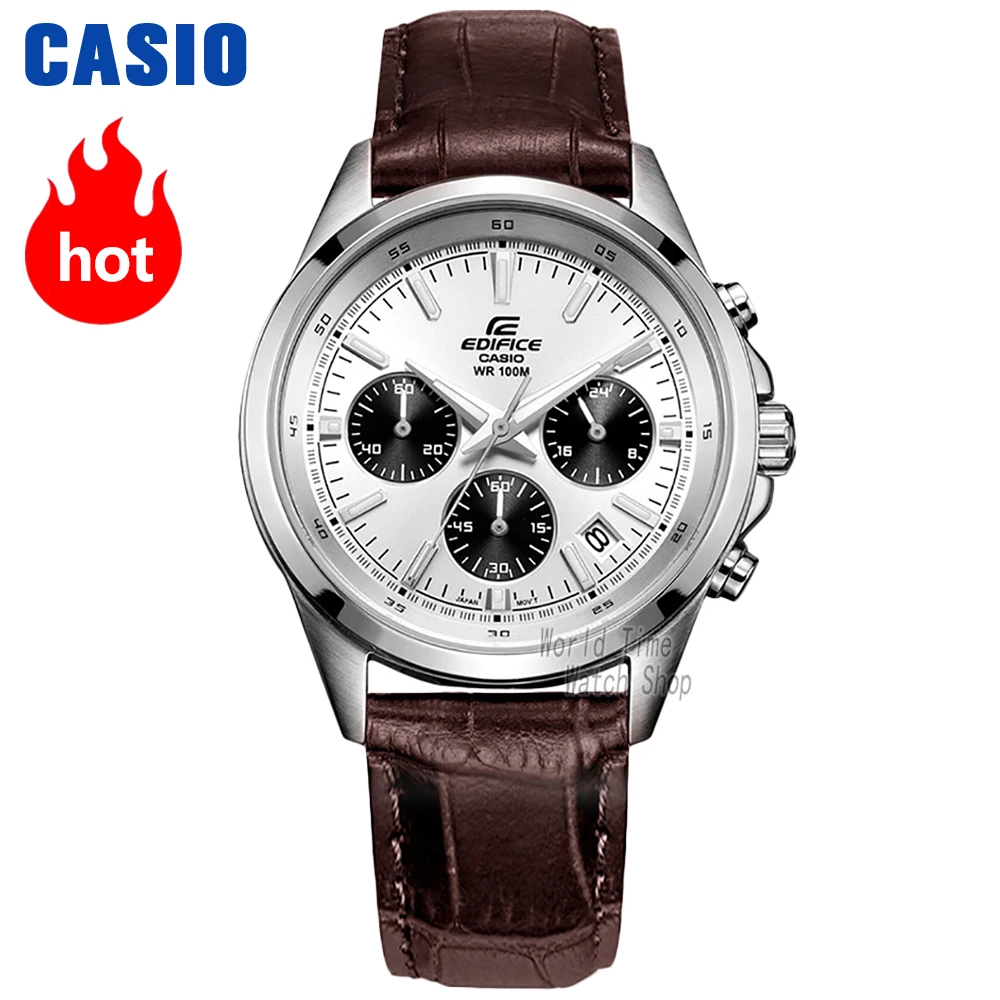 Casio Watch Edifice часы мужские топ Марка Luxury set кварцевые спортивные часы 100м Водонепроницаемый Световой Хронограф мужские часы F1 Racing Element Военные наручные часы relogio masculino reloj hombre erkek kol