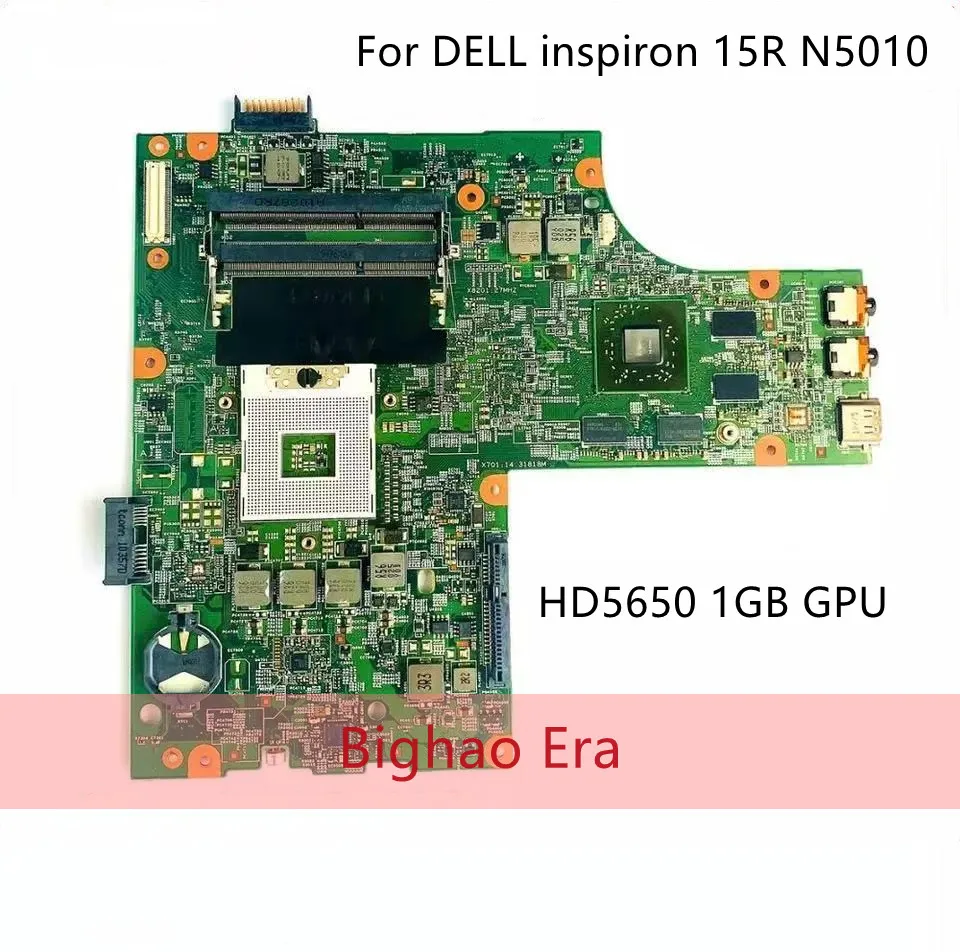 

For DELL inspiron 15R N5010 Laptop Motherboard CN-052F31 052F31 52F31 48.4HH01.011 mainboard HM57 DDR3 HD5650 1GB tested