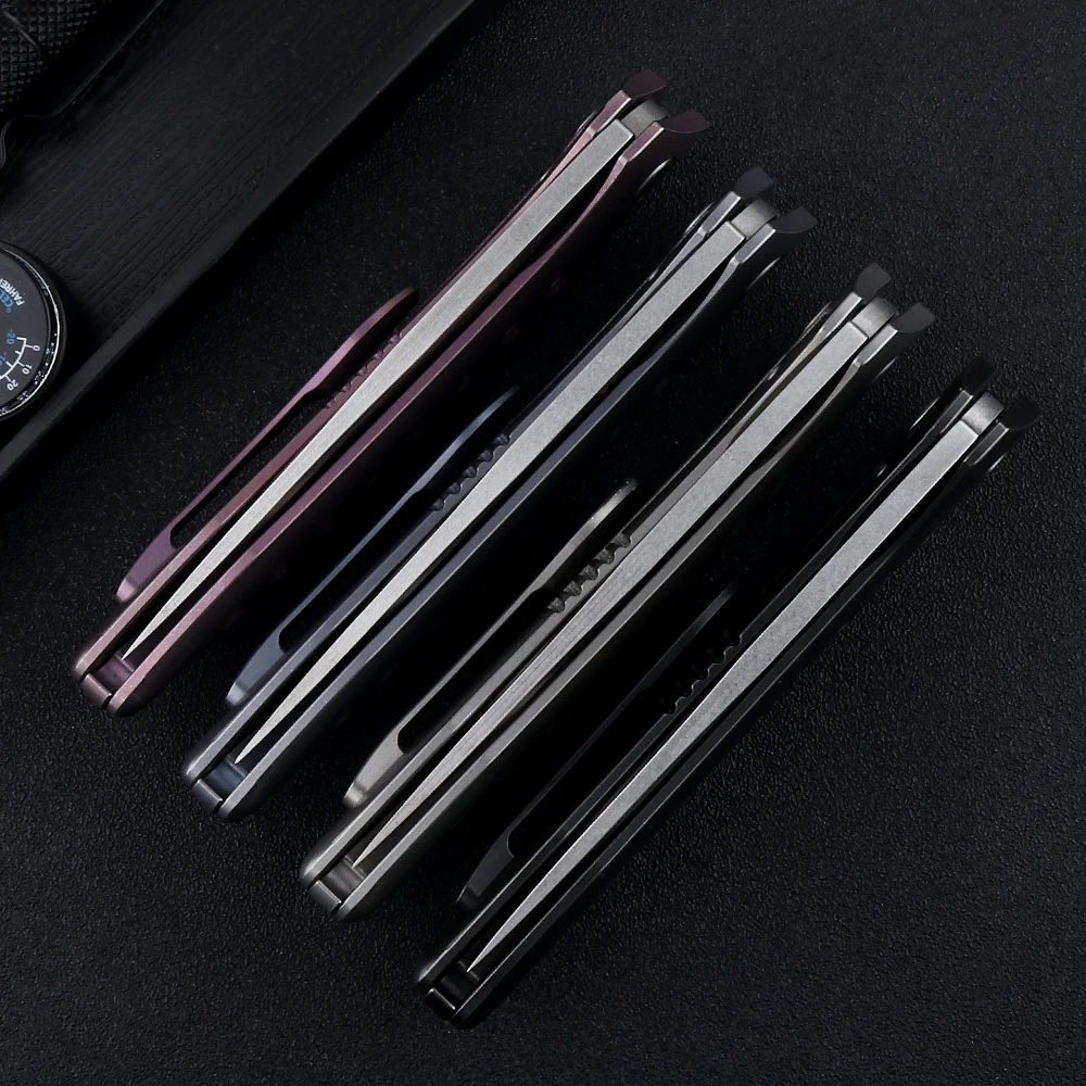 Высококачественный нож в виде медведя складной летающей акулы лезвие S35VN