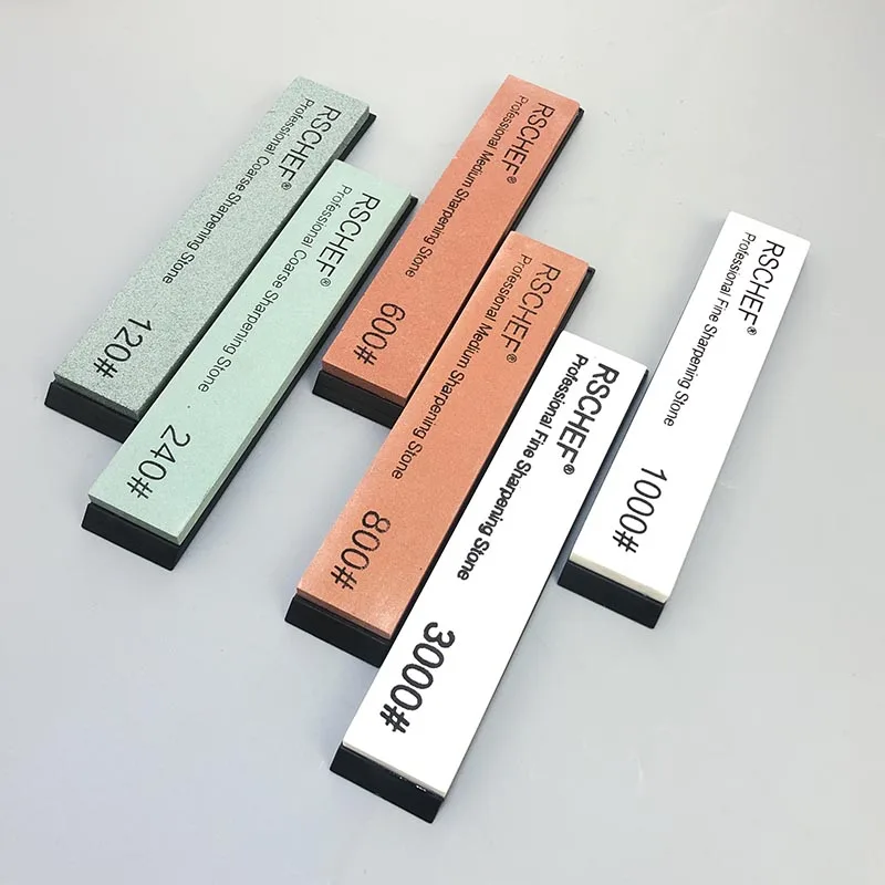 

6-piece set of RSCHEF small whetstone whetstone, used for fixed angle sharpening rod whetstone