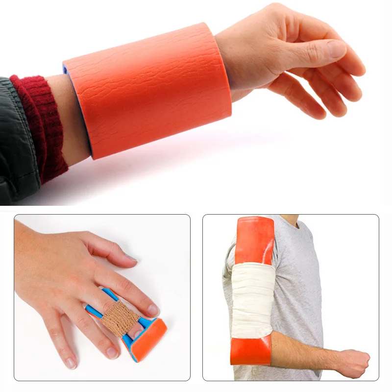7PCS Survival Splint Bandage Roll Pet Leg Wrist Fixed Fracture Rescue Protection Kit for Emergency First Aid | Красота и здоровье