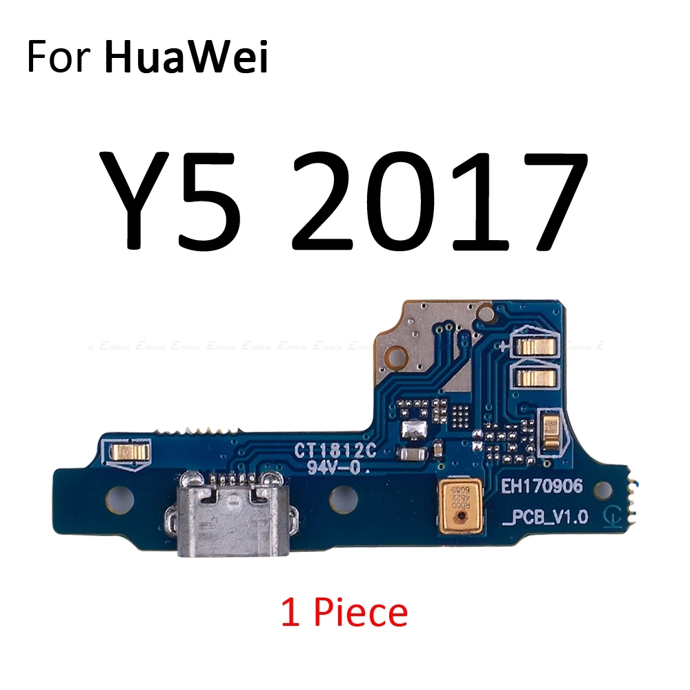 Зарядное устройство USB док-станция зарядная док-станция с микрофоном гибкий кабель для HuaWei Y9 Y7 Y6 Pro Y5 Prime GR5 - Цвет: For Y5 2017