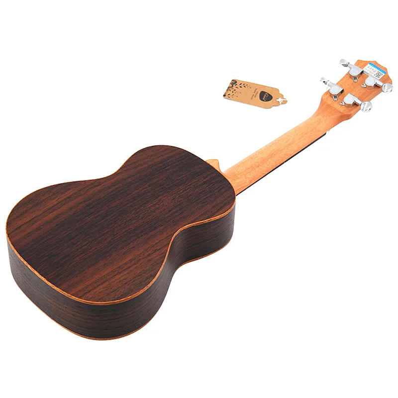 

Concert Ukulele Set 23 Inch Rosewood Wood Acoustic Ukelele 4 Strings Hawaiian Guitar Music Instrument