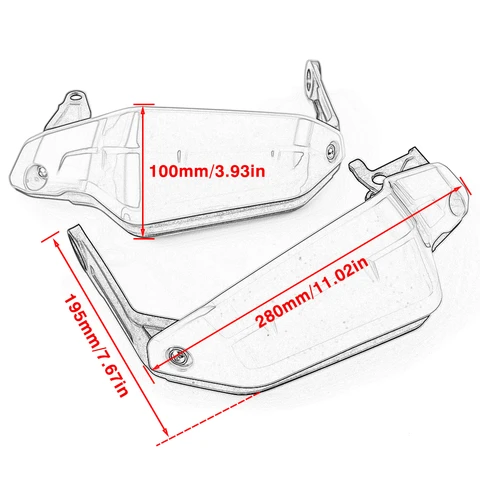 Защита рук для Honda CRF1100L Africa Twin Adventure Sports XADV X-ADV 750 XADV 750 CRF 1100L CRF 1100 L