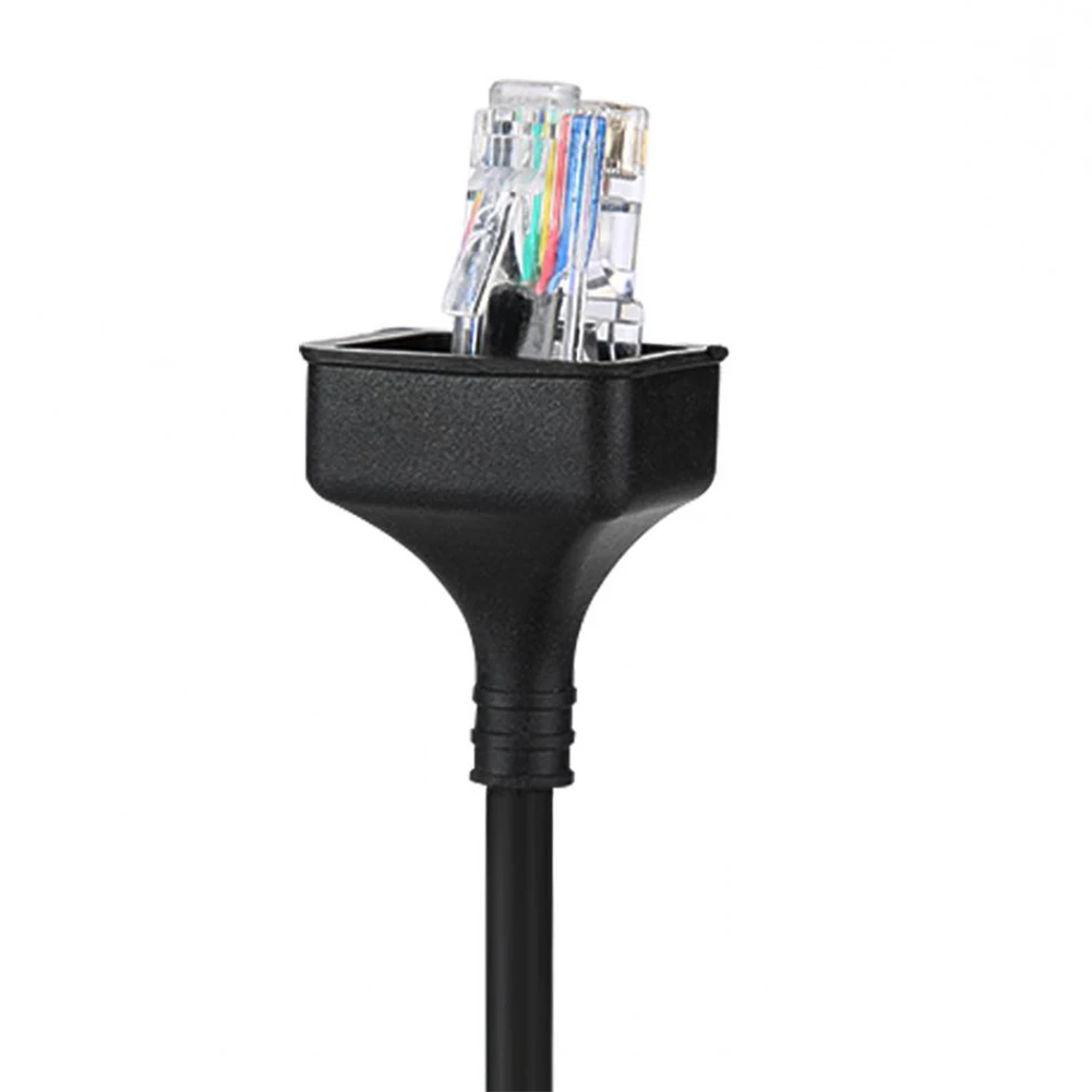 8-контактный провод линия аксессуаров микрофонный кабель черный Динамик Замена