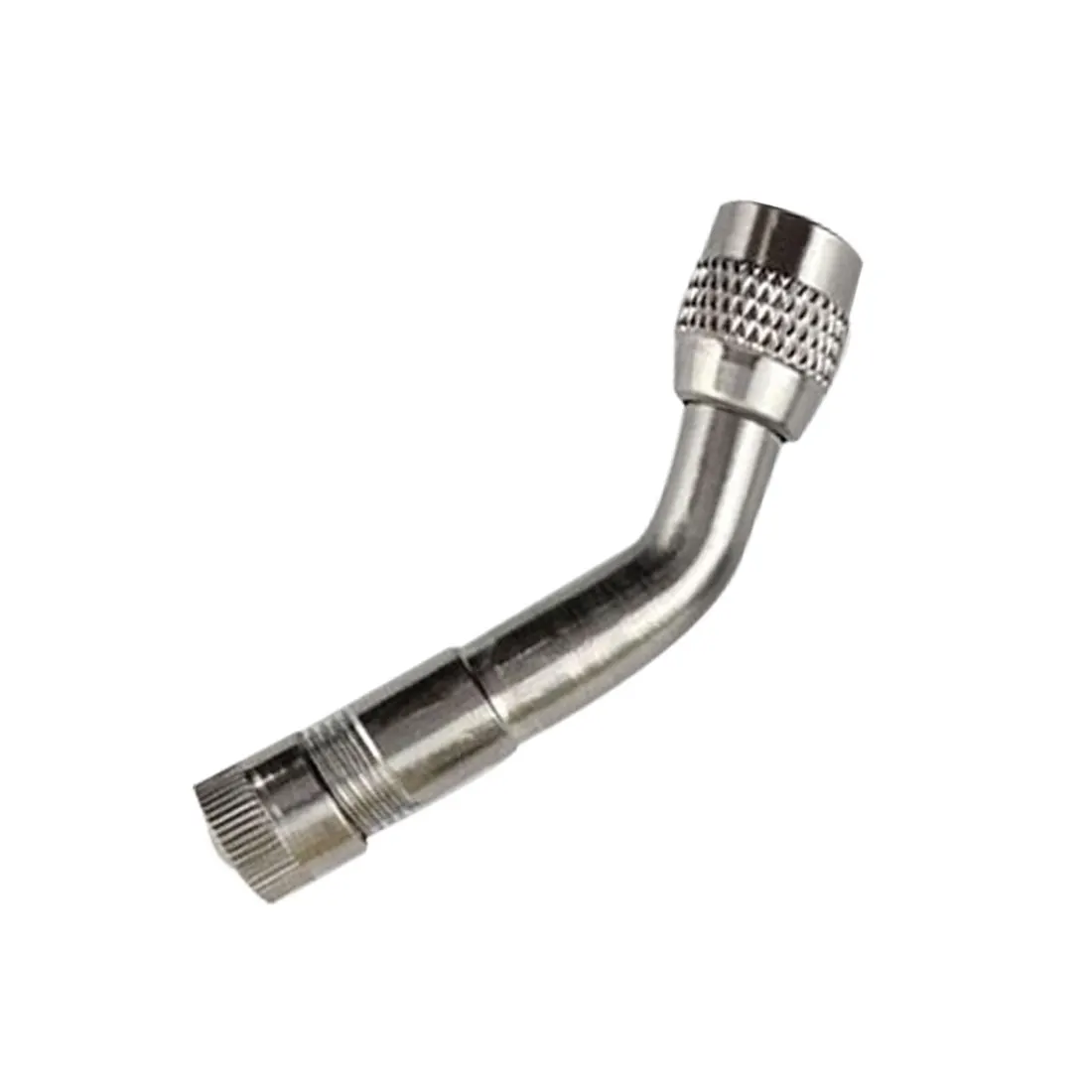 

1 PCS 45/90/135 Degree Angle Car Motorcycle Bike Tyre Valve Tube Extension Adapter Silver Adaptor