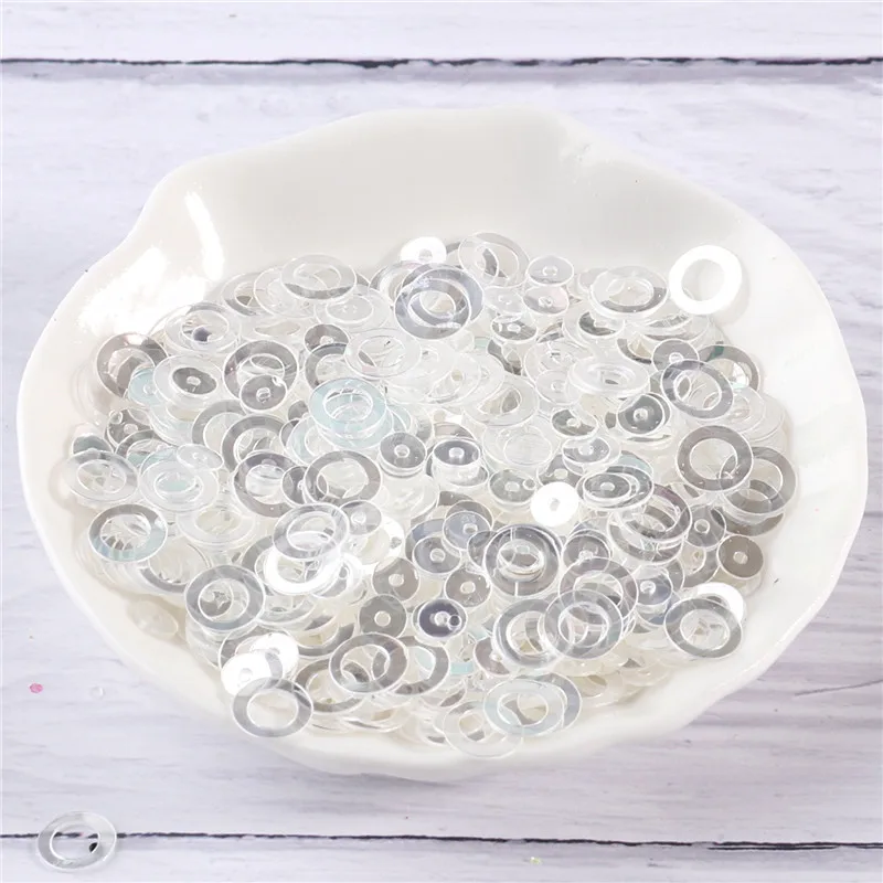 1000 шт. кольца с блестками 4 мм/6 мм | Дом и сад