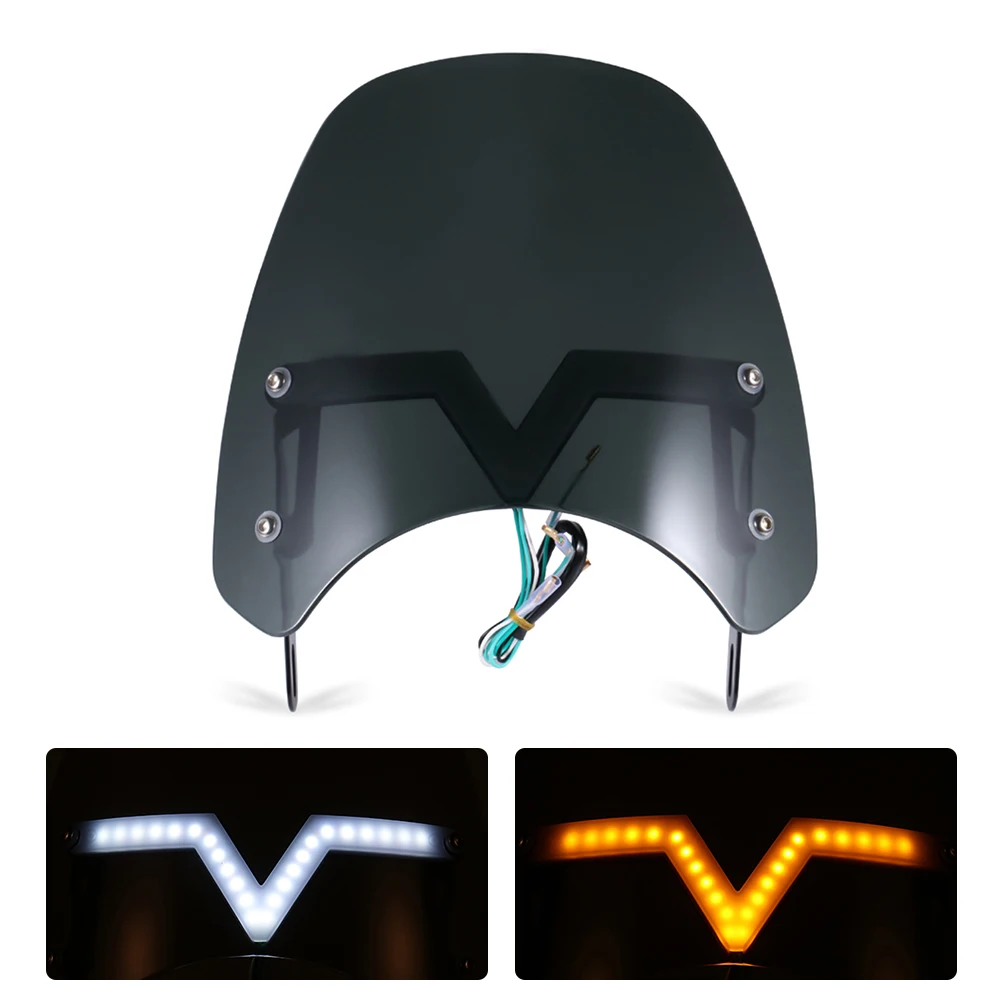 Универсальный мотоциклетный удлинитель на лобовое стекло с зажимом