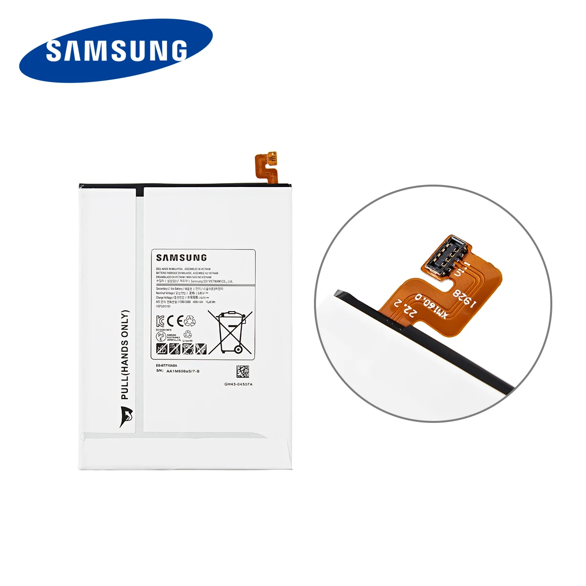 Оригинальный планшетный компьютер SAMSUNG аккумулятор 4000 мАч для Samsung Galaxy Tab S2 8 0