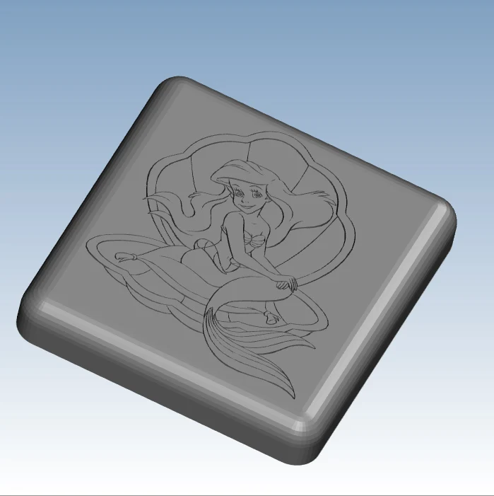 

Mermaid Brand Custom order highqualityhighprecision digital models 3D printing service Artistic things ST2501