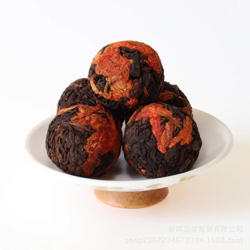 7A Pu'er Дракон Жемчужный Цветок сырой ПУ erh чай зеленая еда для красоты потеря веса