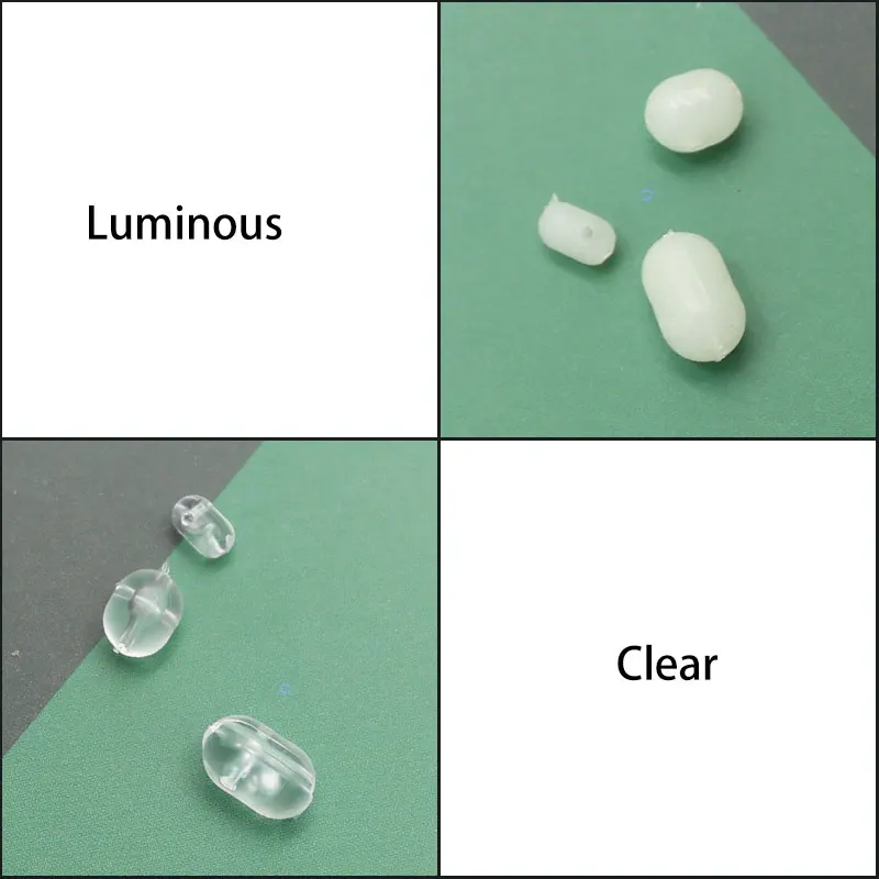 100 шт. аксессуаров для карповой рыбалки - перекрестные бусины для волосных оснасток, фидерных бусин, чод-зиг оснасток, лесок для рыбалки, снасти для рыбной ловли.