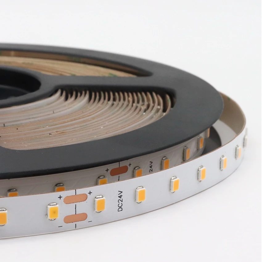 

Built-in Constant Current IC 2835 LED Strip 90Leds/m DC24V cri90 10meter/roll high efficiendy constant current IC led strip