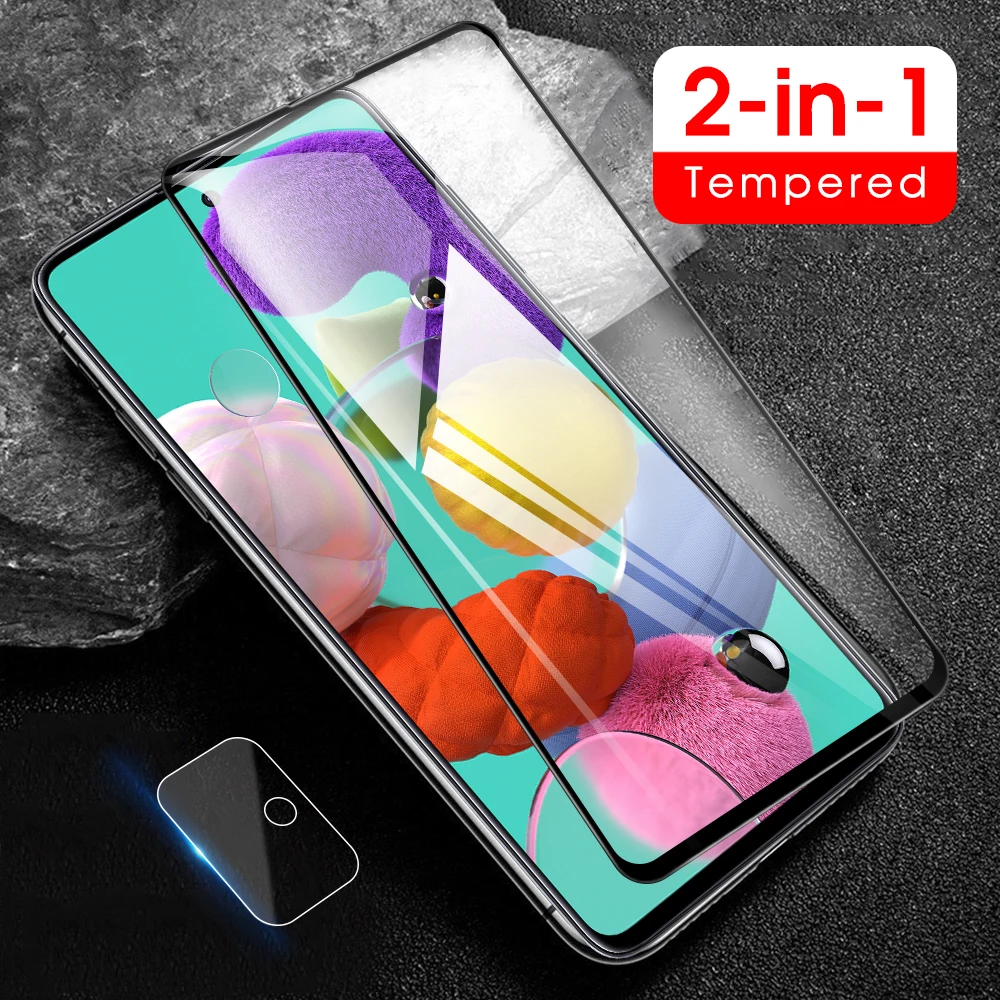 Защитная пленка для объектива камеры 2 в 1 Samsung Galaxy A71 A70 A50 A51 | Мобильные телефоны и