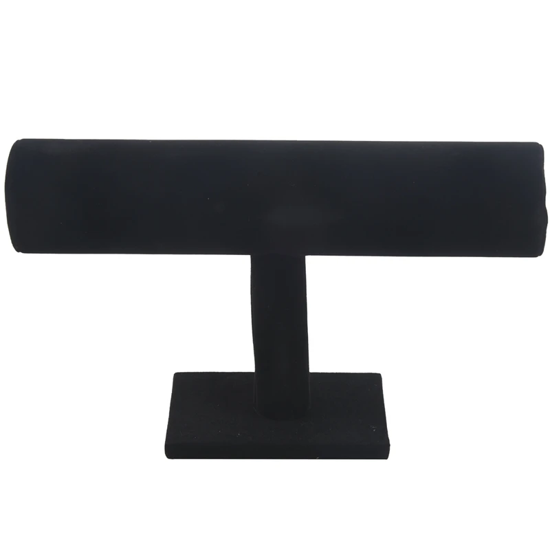 

Stand Bracelet Chain Bangle Watch T-bar Rack Holder Display Jewelry Black