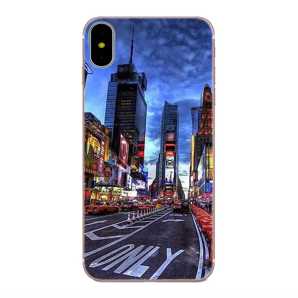 Soft Silicone TPU Transparent Coque Case For Apple iPhone 11 Pro X XS Max XR 4 4S 5 5C 5S SE SE2 6 6S 7 8 Plus New York Fashion | Мобильные