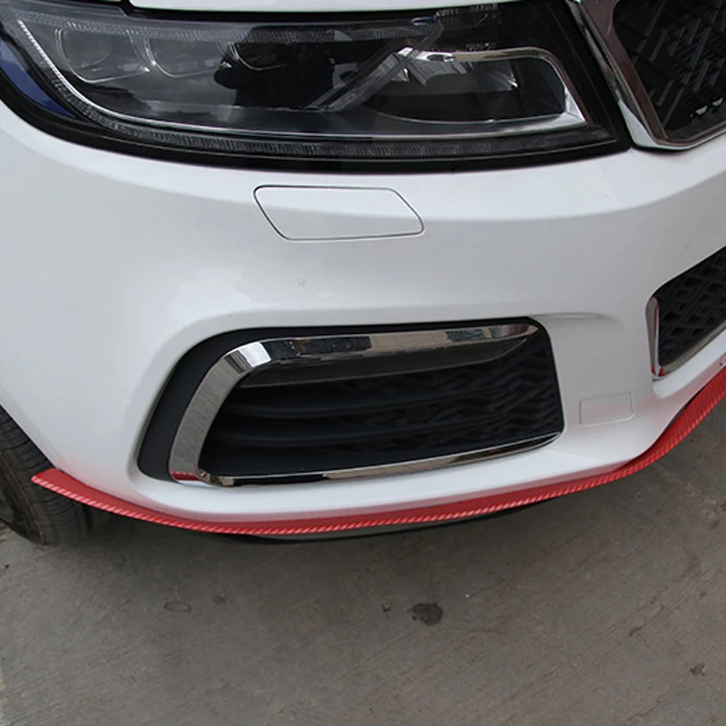 Автомобильная полоса спойлер дверной бампер губа для Skoda Octavia A2 A5 A7 Fabia Rapid Superb Yeti