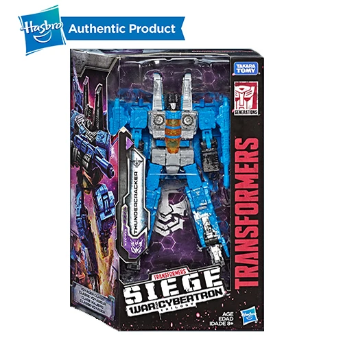 THUNDERCRAKER Hasbro Трансформеры игрушки поколения войны для Cybertron Siege Micromaster WFC-S18 Soundwave Spy Patrol 2-pack фигурка - Цвет: THUNDERCRAKER