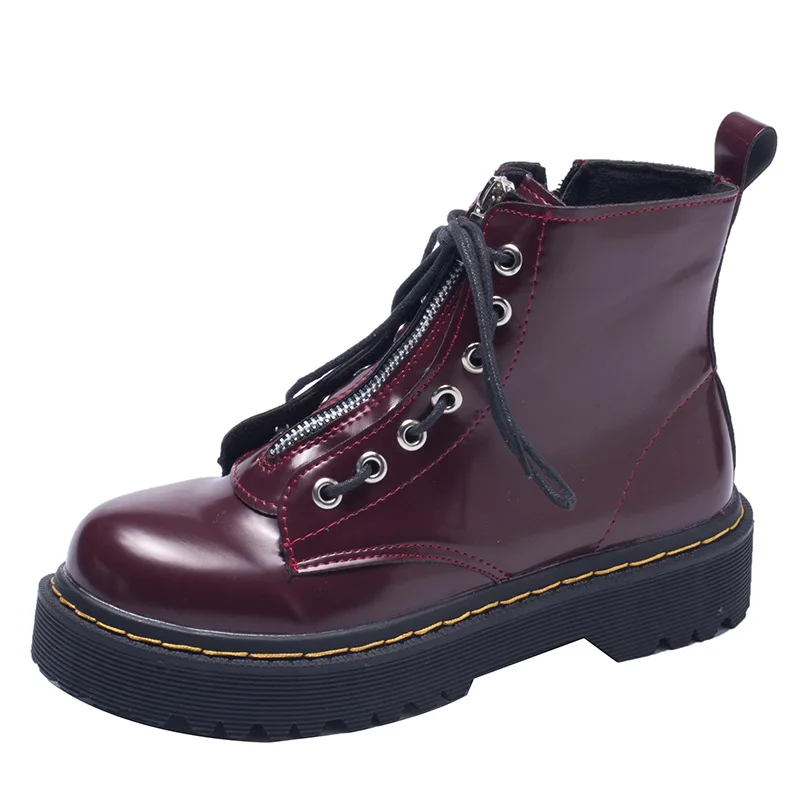

Martin boots women's popular new autumn and winter retro British style high help Korean ins tide students
