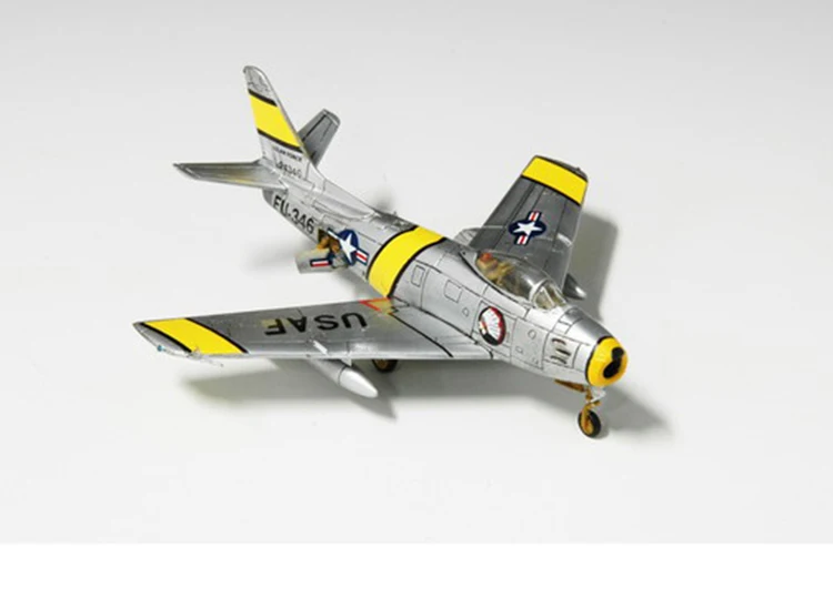 Новинка 1:144 североамериканского F 86 30 сабля истребитель в сборе с трёхмерными
