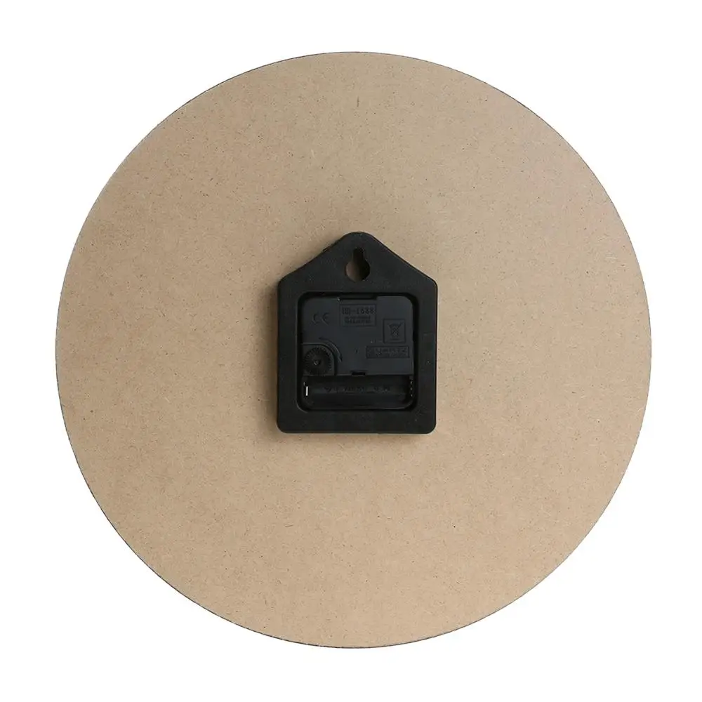 Круглые Настенные часы в стиле ретро винтажные украшения для дома бесшумные