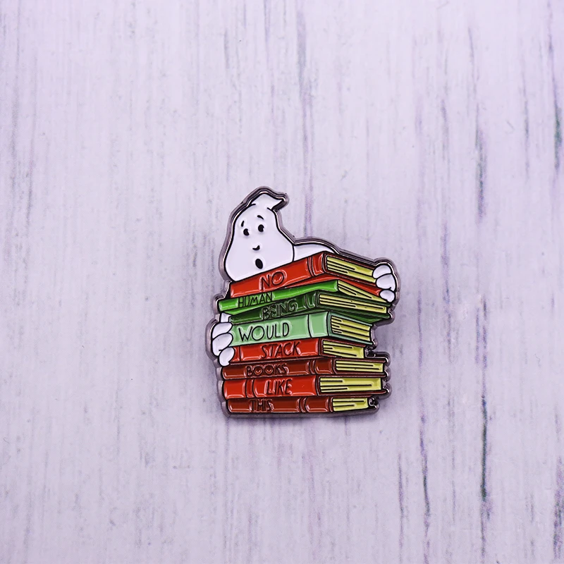 Штифты Ghostbusters забавный декор для книжных червей | Украшения и аксессуары