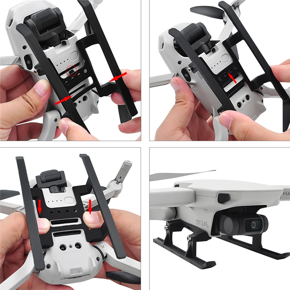 Легкий увеличенный посадочный шасси для DJI Mavic Mini Расширенная защита ног |