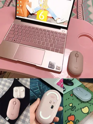 Беспроводная Bluetooth мышь Logitech Pebble 1000DPI тонкая оптическая для слежения