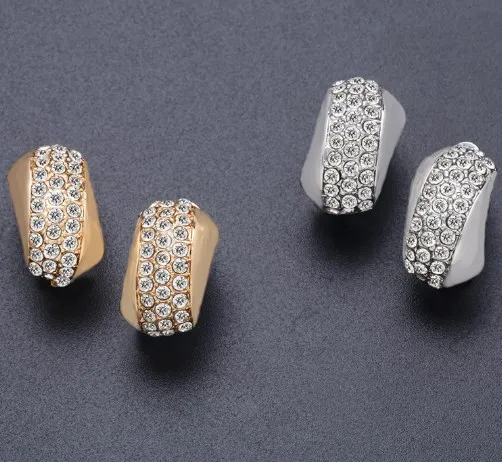 Многоцветные Латунные Микро Проложить cz Циркон кубический цирконий клипсы для