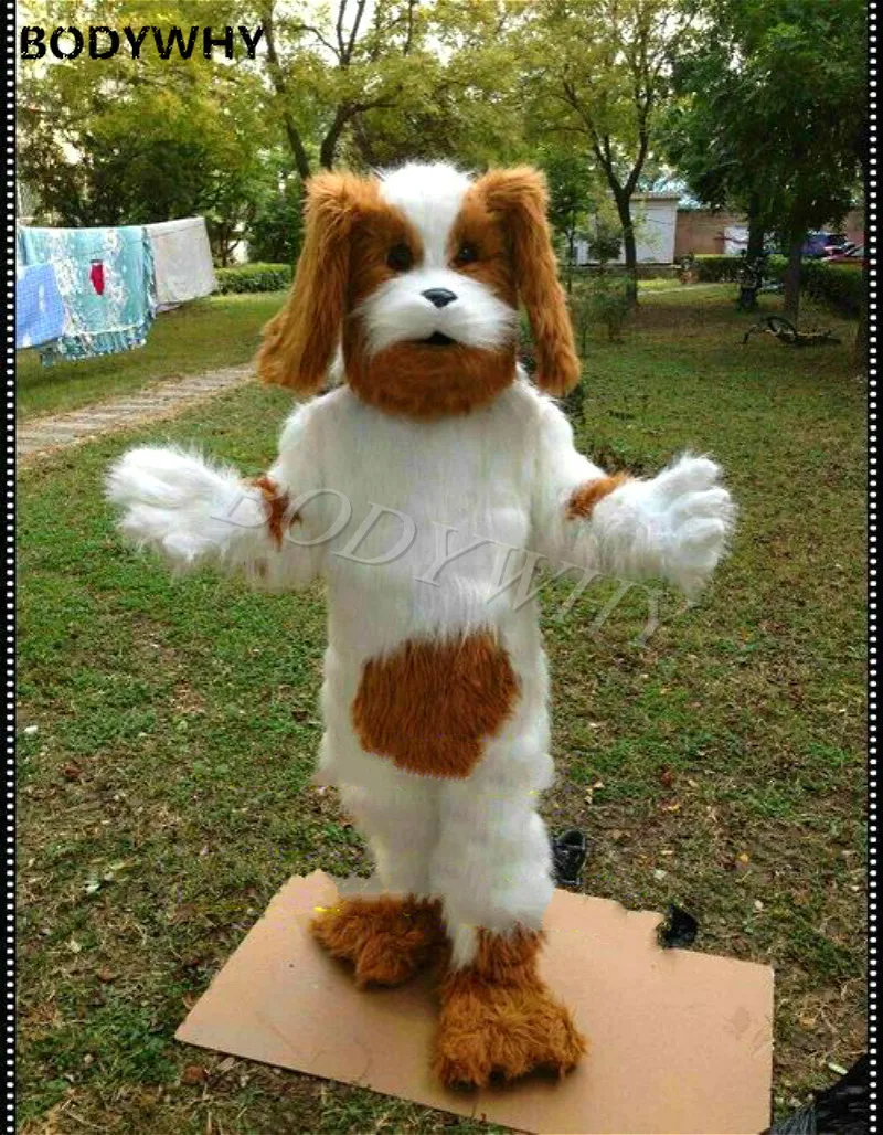 

New Christmas Carnival Performance Costume Halloween Plush Dog Cosplay Suit Birthday Party Adult Use Advertising Parade Mascot