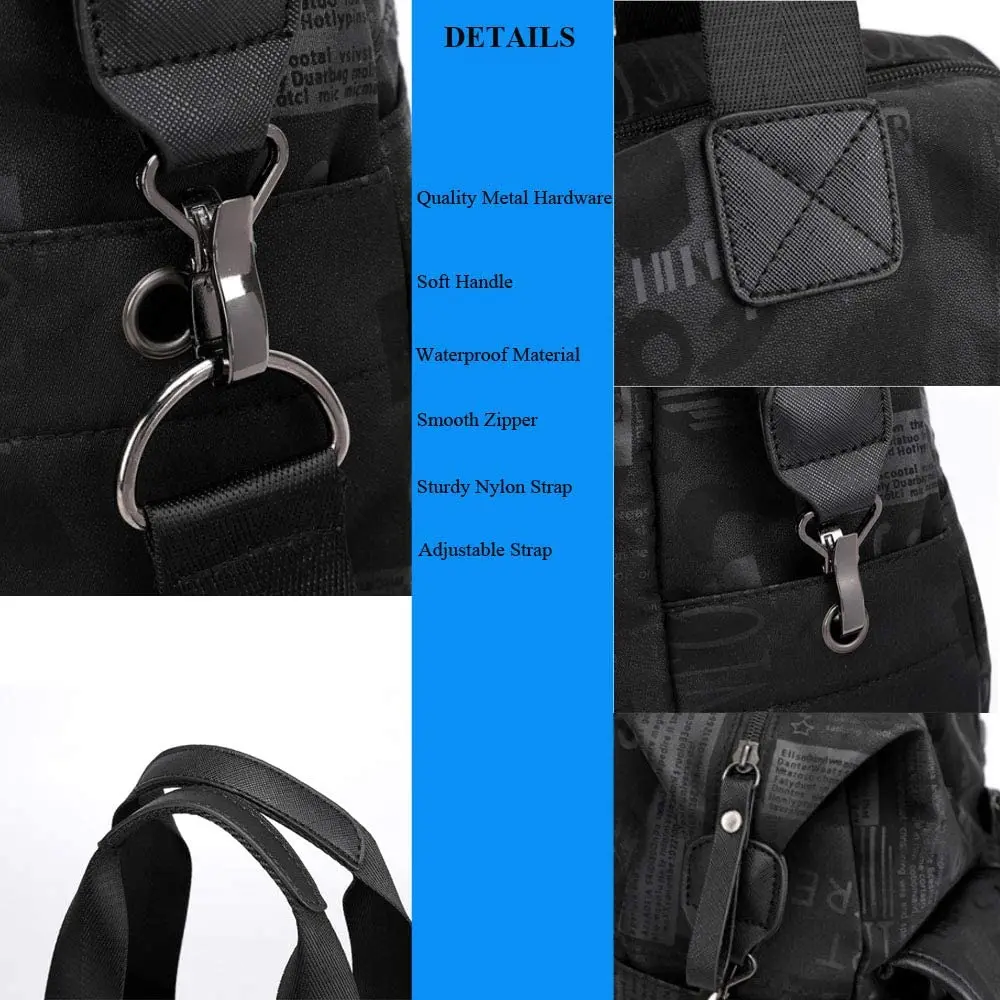 Сумка SCOFY с мульти-карманами и принтом букв для медсестры нейлоновые сумки через