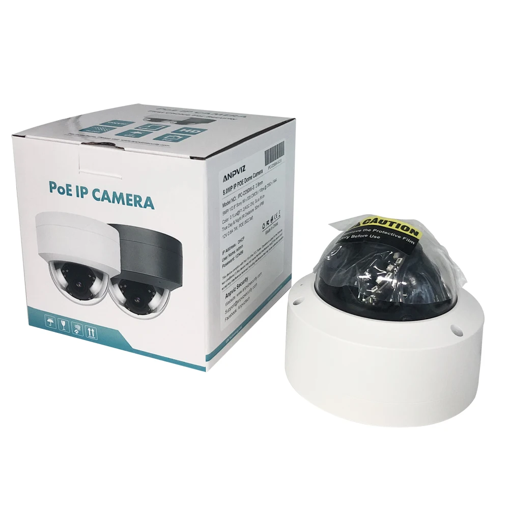 Купольная IP камера Hikvision Anpviz 4K 8 Мп POE со встроенным микрофоном IP66 Onvif 30 м ИК|Камеры