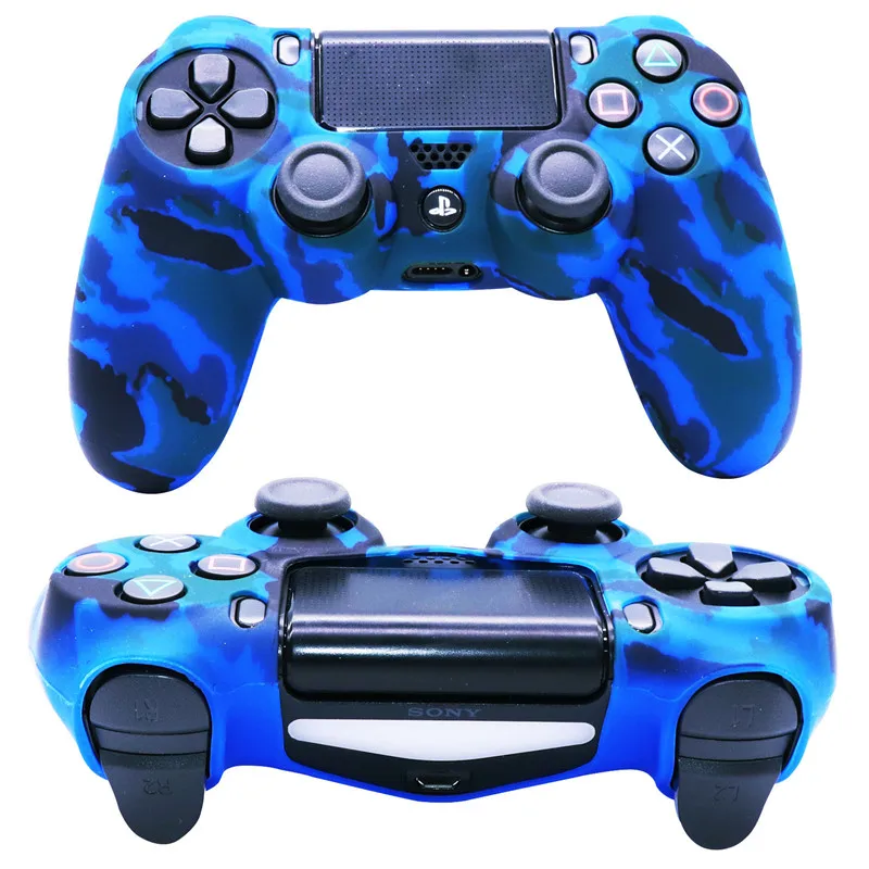 Силиконовый защитный чехол для контроллера SONY Playstation 4 PS4 резиновый PS джойстика