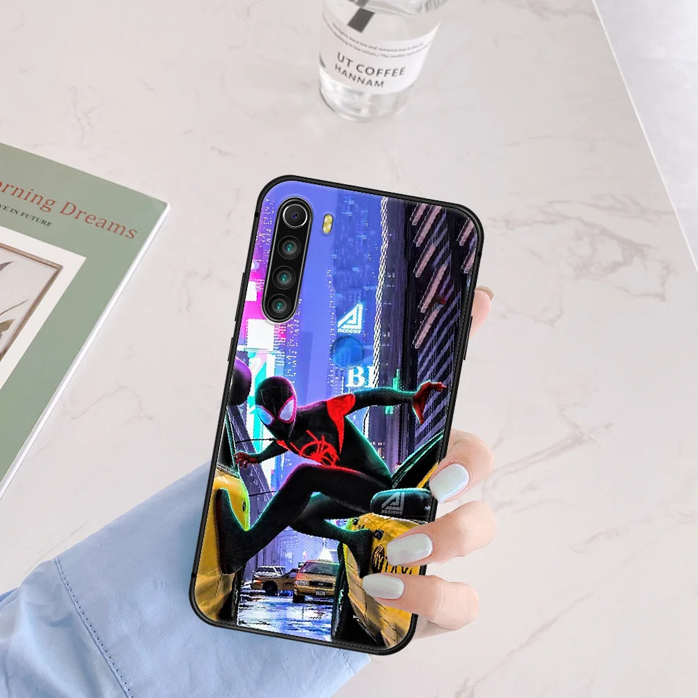 

Super Hero Spiders-Man Phone Case Cover Hull For XIAOMI Redmi 7 7A 8 8A 9 9C Note 6 7 8 9 9S K20 Pro K30 black Back Silicone