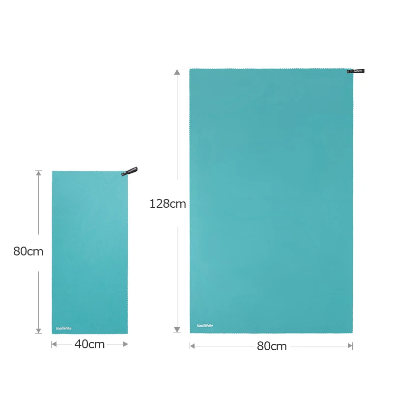 Быстросохнущее карманное полотенце Naturehike портативное водопоглощающее и