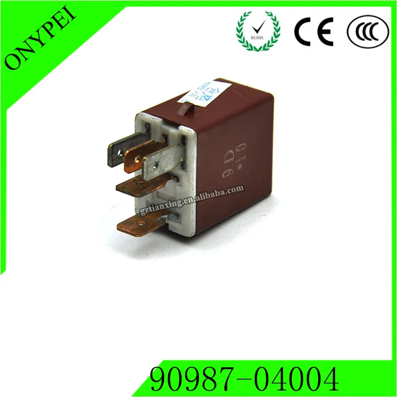Реле с 5 контактами 90987 04004 156700 0860 12 В для Toyota Lexus Scion Prius Rav4 90084 98032 9098704004