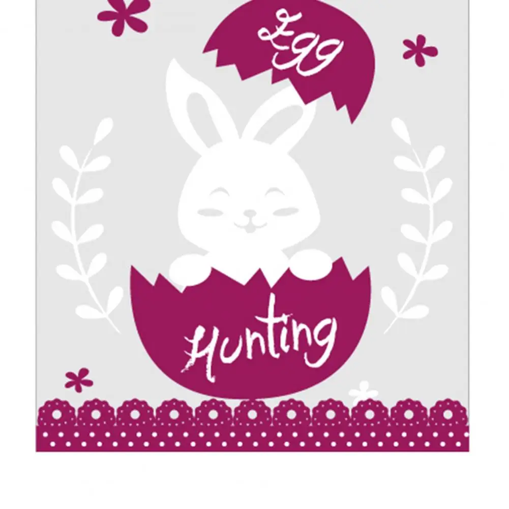 

50Pcs Gift Bags Reusable Loved by Children Colorful Food Packing Plastic Bags for Party