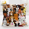 BlessLiving Puppy Cushion Cover Dog Pillow Case Cartoon Decorative Pillowcases Cozy Kussenhoes Cute Home Decoration Accessories 1