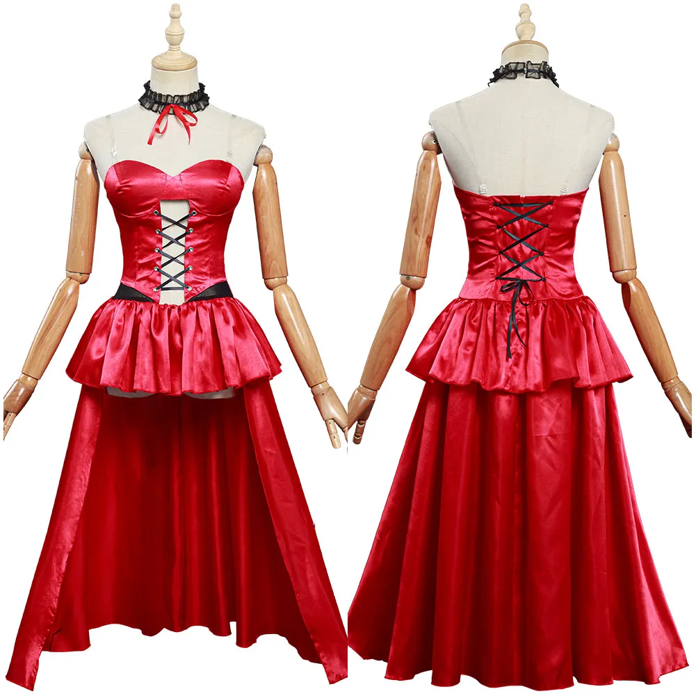 

Anime Date A Bullet Tokisaki Kurumi Cosplay Costume Women Girls Tunic skirt Dress Outfits Halloween Carnival Costumes