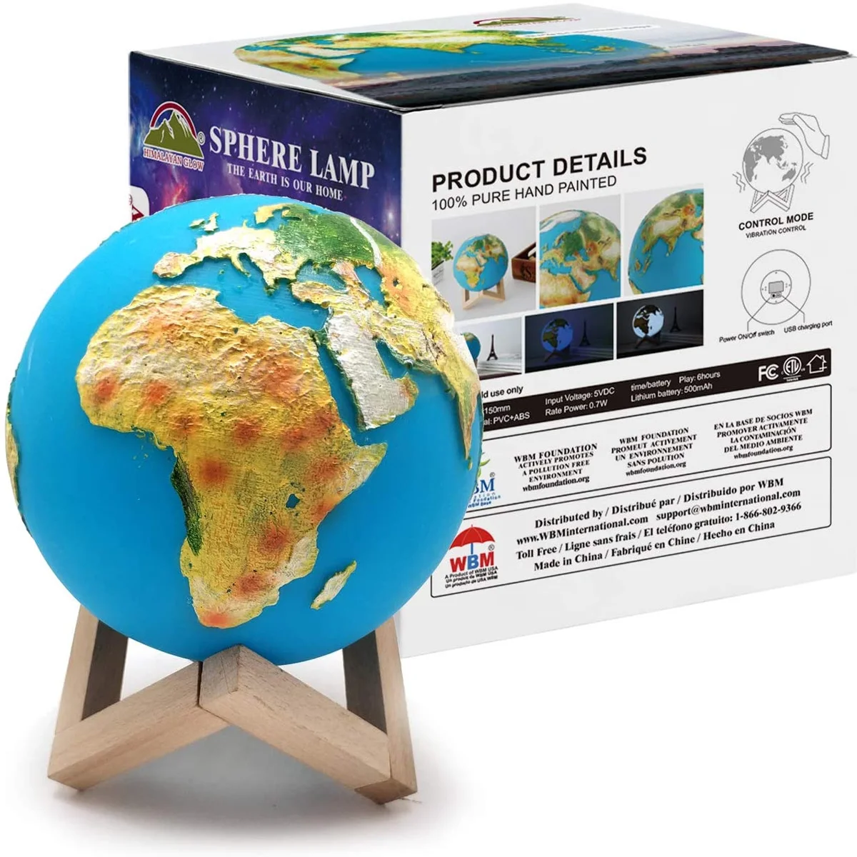 

16 Colors 3D Printed LED Moon Lamp Rechargeable Earth Night Light Galaxy Lamps for Kids Lover Birthday Christmas New Year Gift