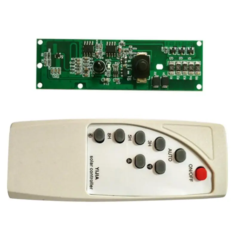 На солнечных батареях контроллер 3 7 V 2 Солнечное садовое освещение лампа