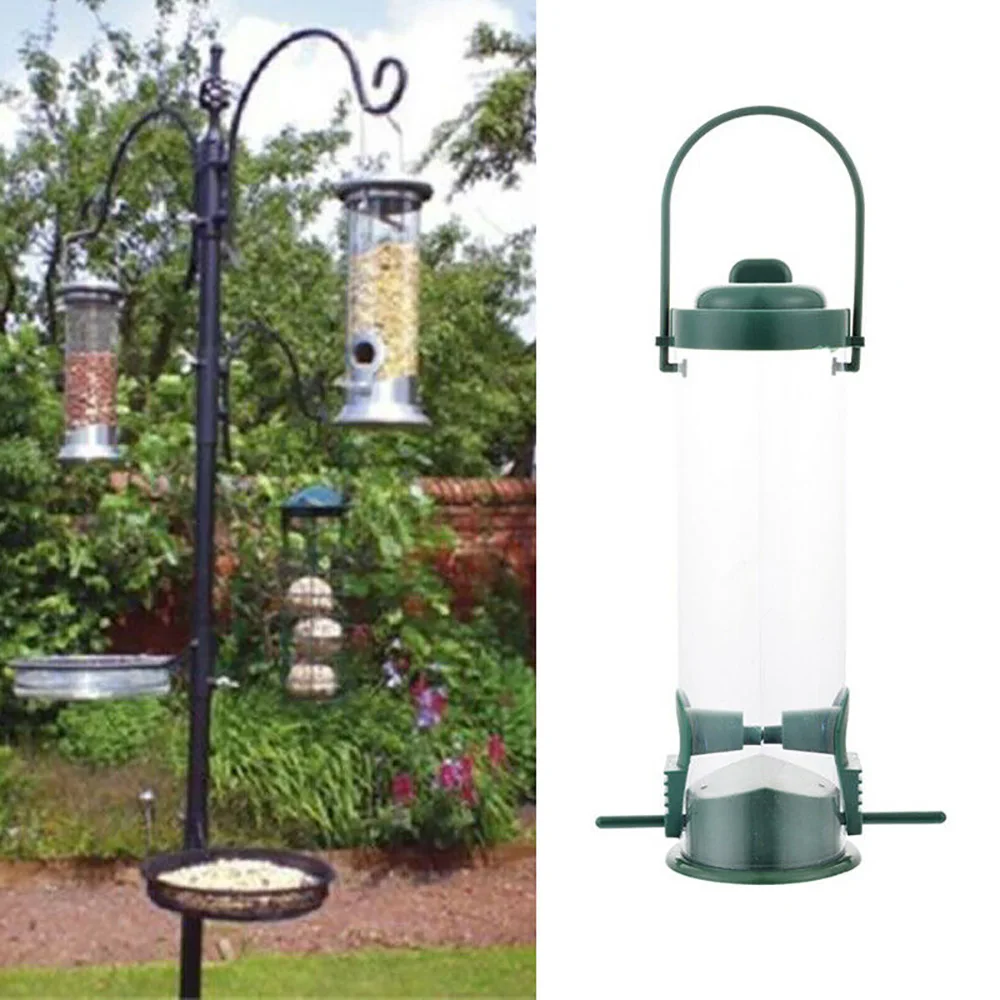 Пластиковая кормушка для птиц подвесная домашних животных товары попугаев Aviary