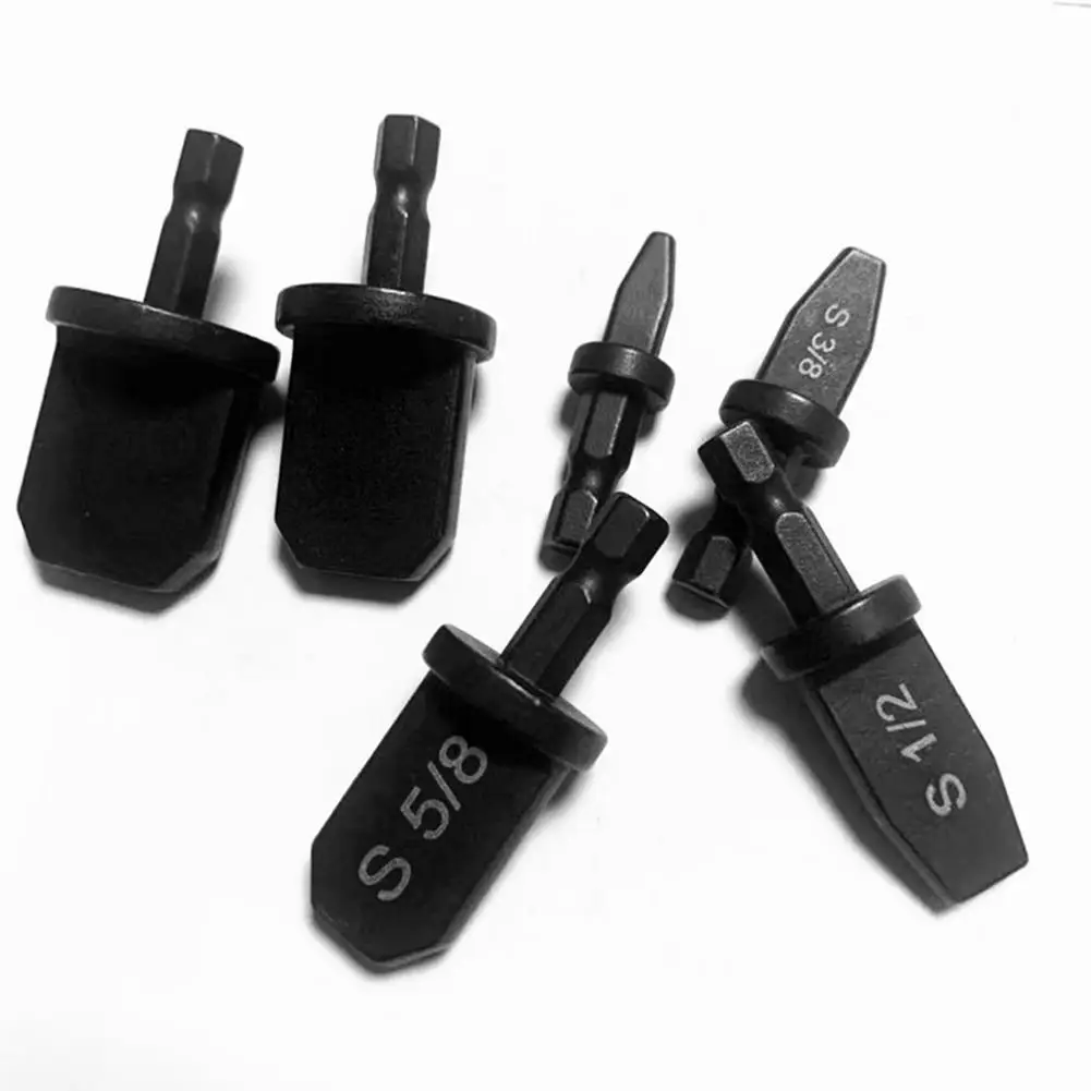 

6pcs Hex Handle Air Conditioner Copper Pipe Swaging Tool Round Handle Tube Expander Drill Bit Repairing Set Electrician Repair